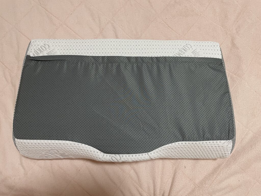 GOKUMINプレミアム低反発枕の背面